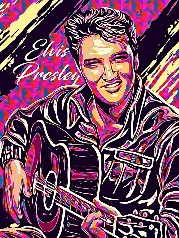 Elvis Presley By Person 1