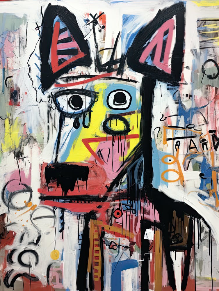 Neo-Expressionist Woofs: Dog