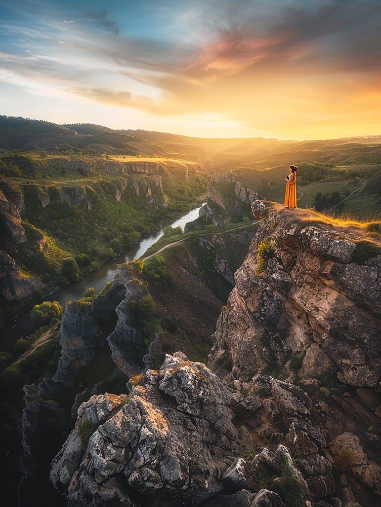 Sunset In The Mountains 2