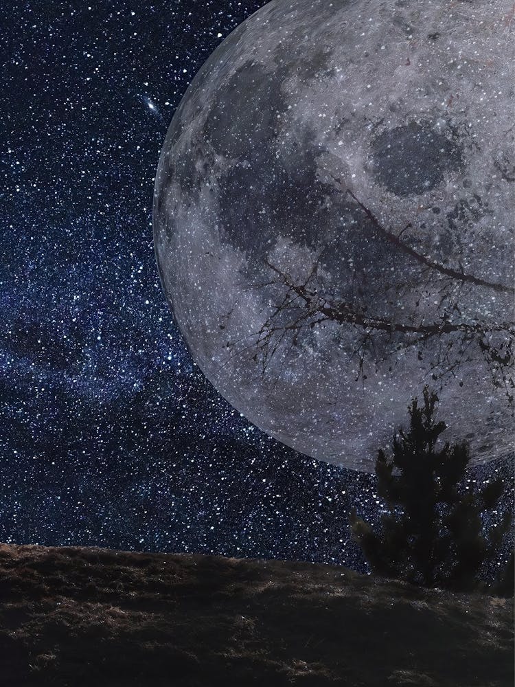 Moon And Stars 1