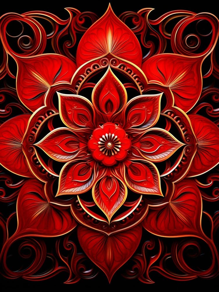 Symmetrical Mandalas Geometric Illustration 5