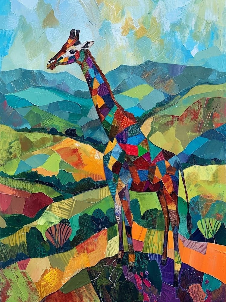 Patchwork Giraffe