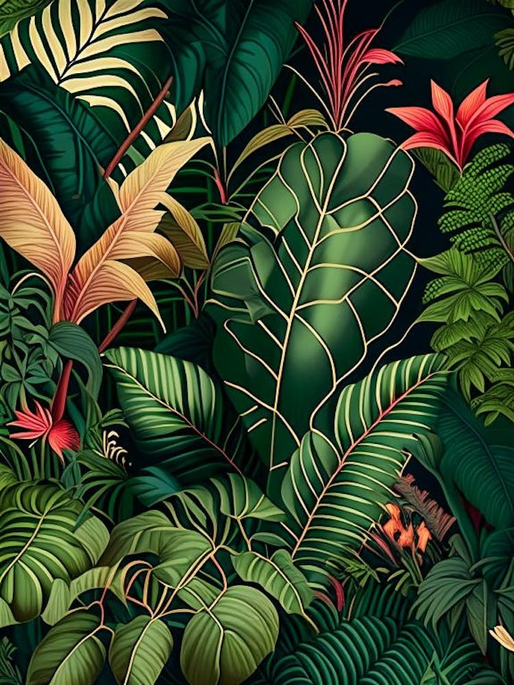 Jungle Patterns 4 Botanicals