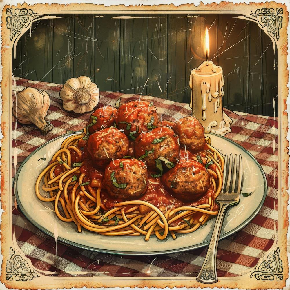 Spaghetti And Meatballs 1