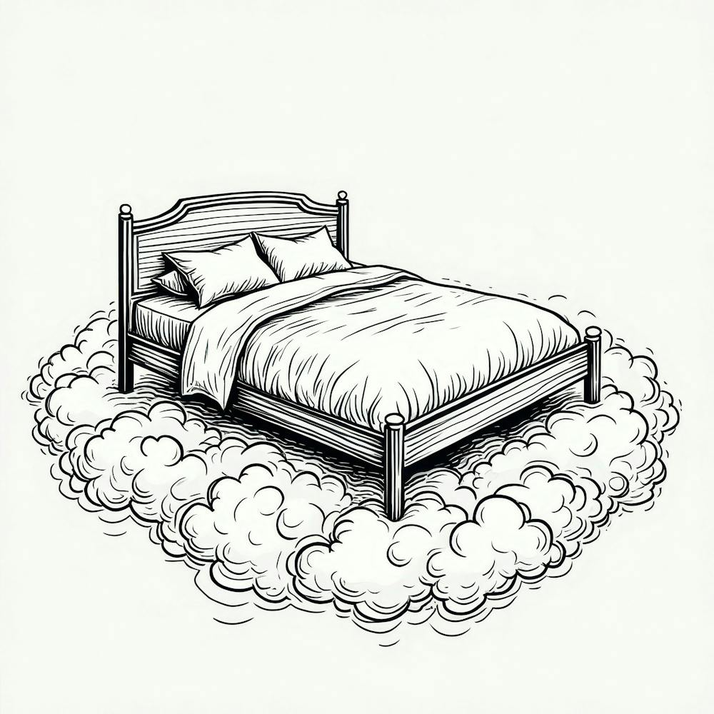 Bed On The Clouds 1