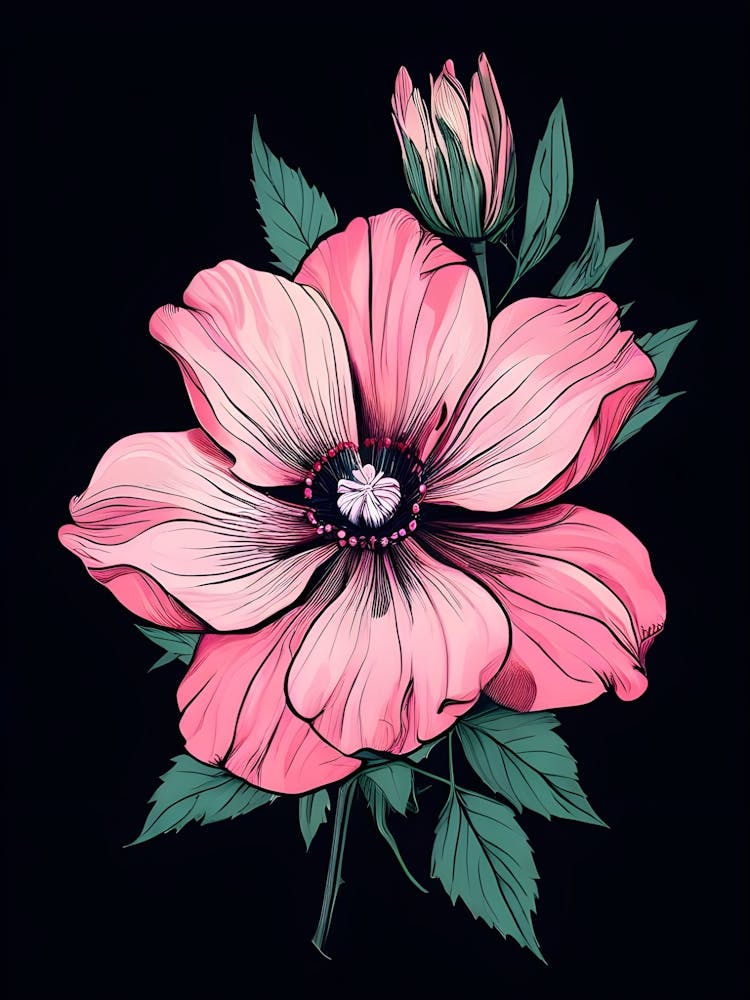 Pink Flower 7