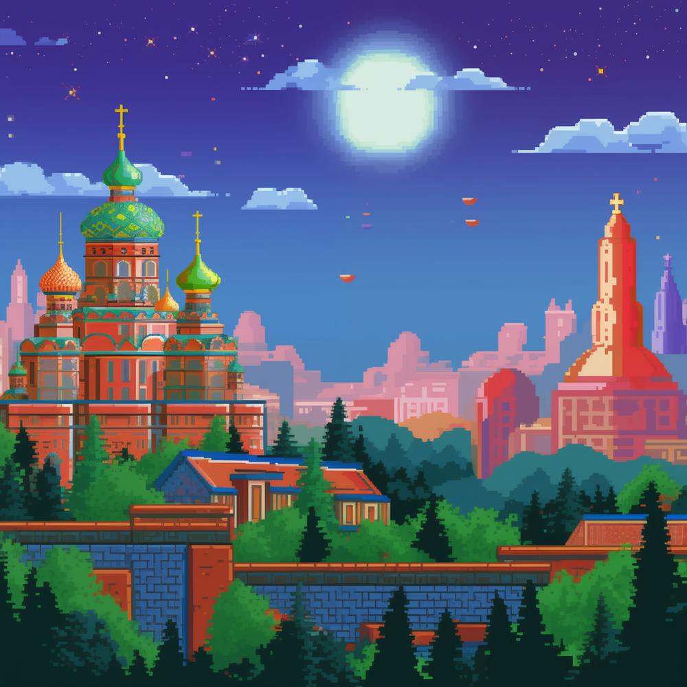 Pixel Art - Moscow #1