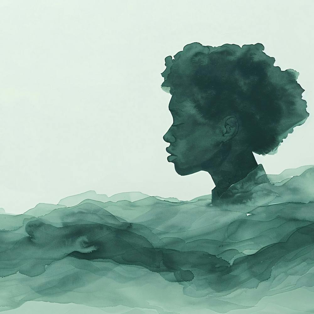 Femme Dans L'Eau