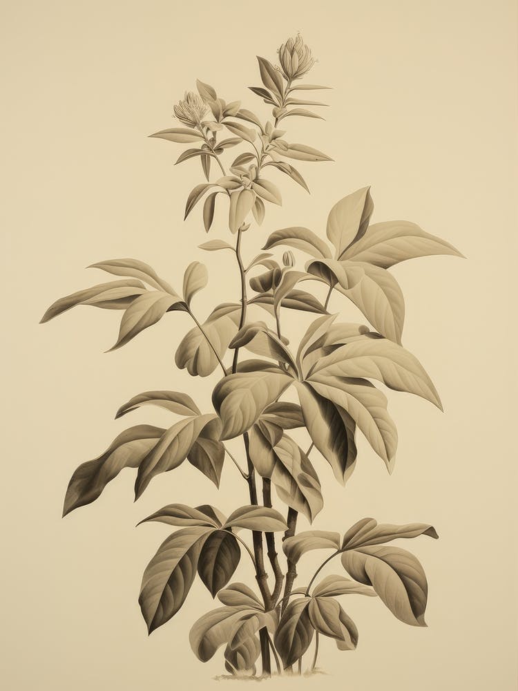 Antique Botanical Drawing