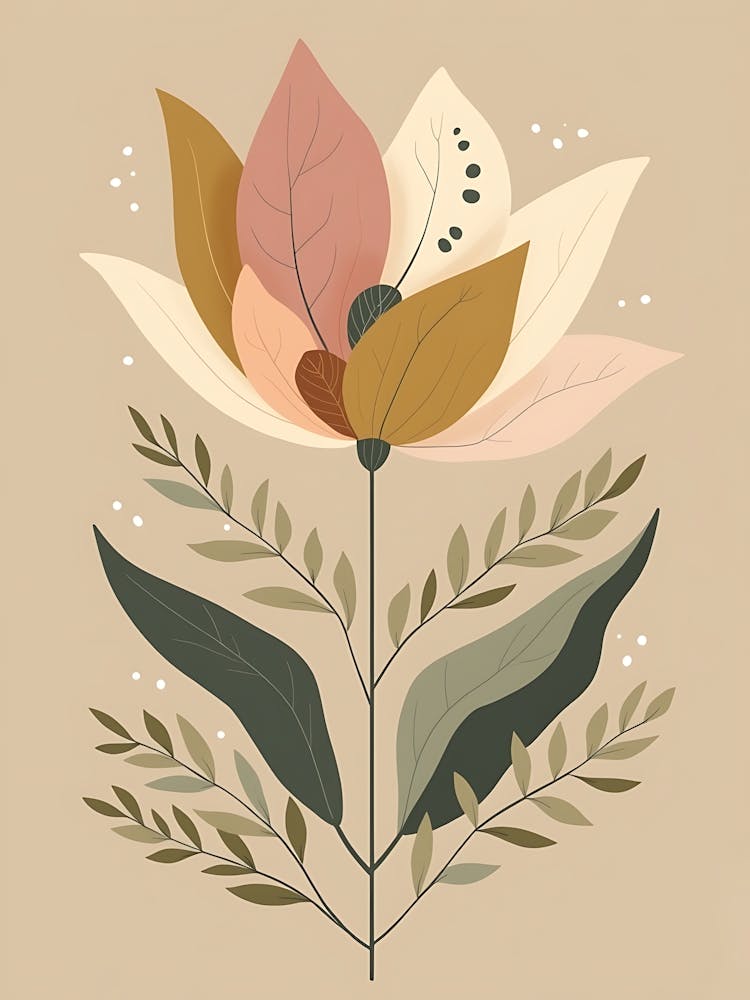 Muted Tones Botanical Bliss