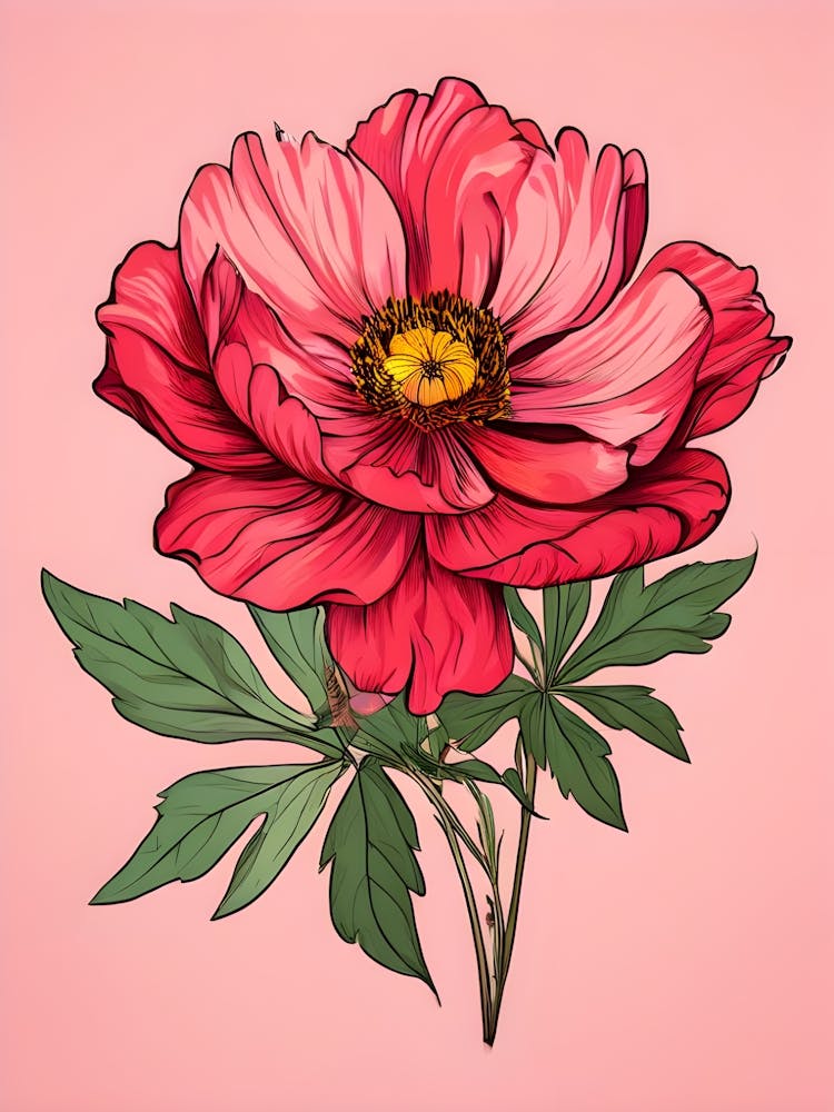 Pink Peony 2
