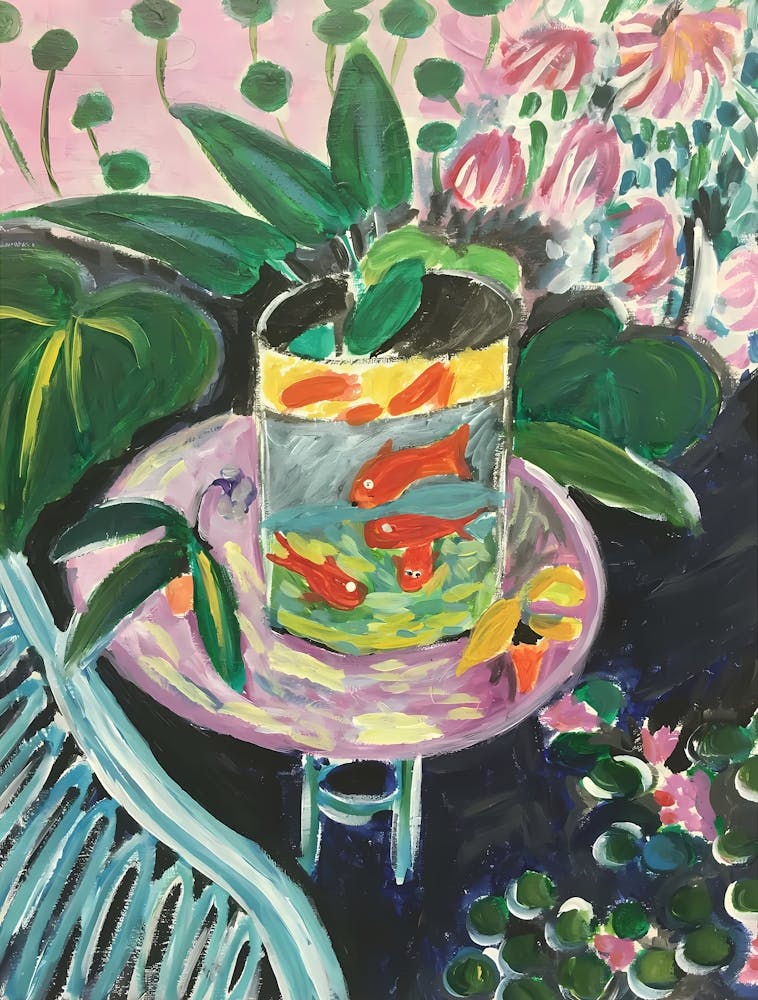 Henri Matisse - Goldfish, 1912