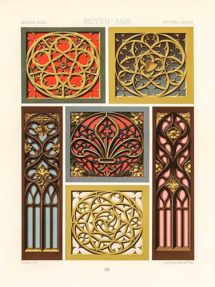 Middle Ages Pattern, Albert Racine (12)