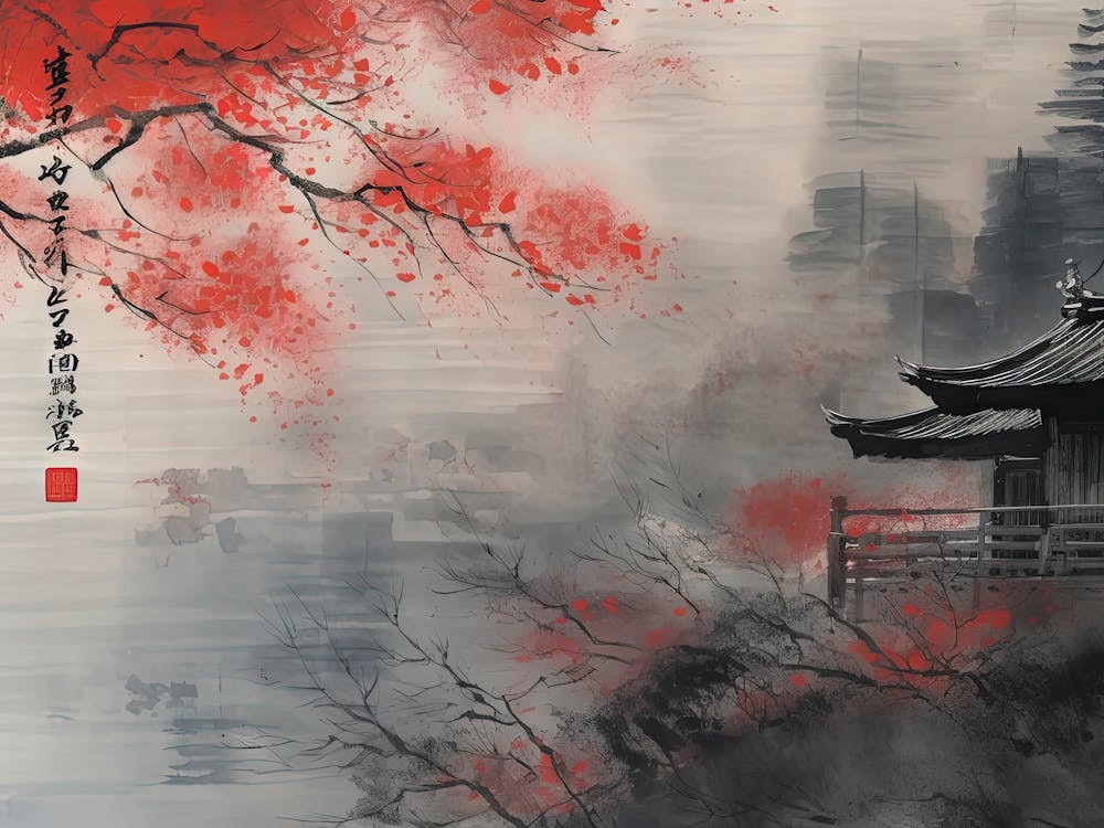 Asiatisches Gemälde 2