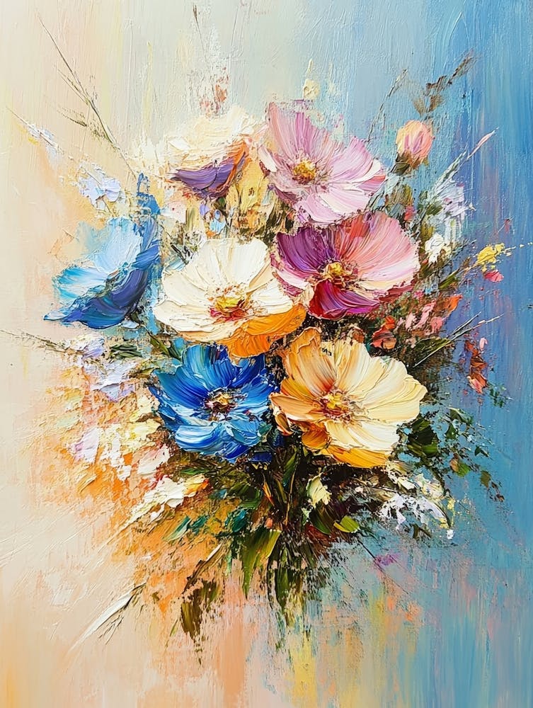Oil Painting Flowers