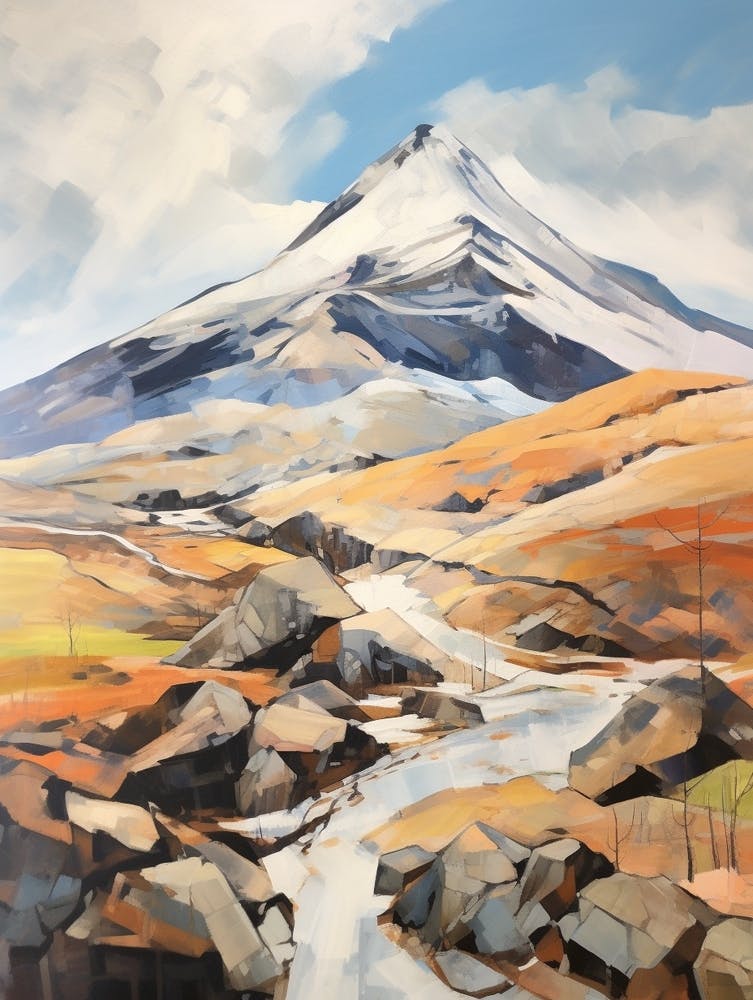 Ben Macdui Scotland 1 Bergmalerei