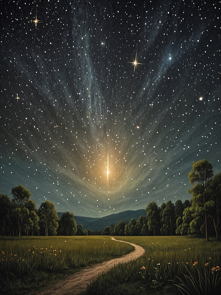 Starry Night Sky