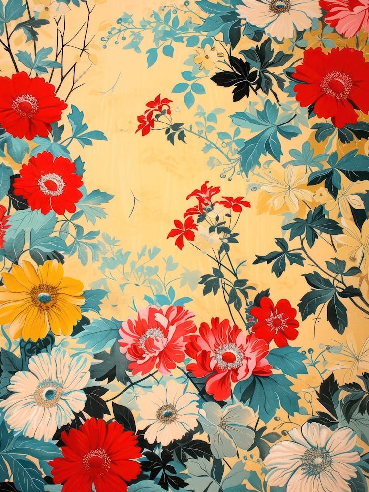 Hokusai  Great Japan Flowers Japanese 17