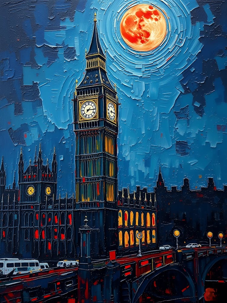 Big Ben bei Nacht