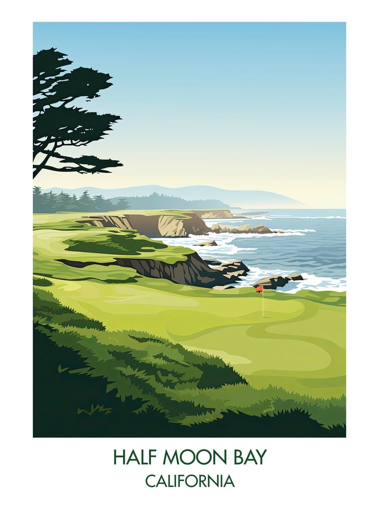 The Old Course At Half Moon Bay   California 2