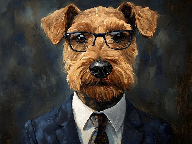 This Airedale Is All Business 3