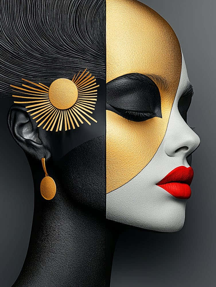 Woman in the Gold Mask