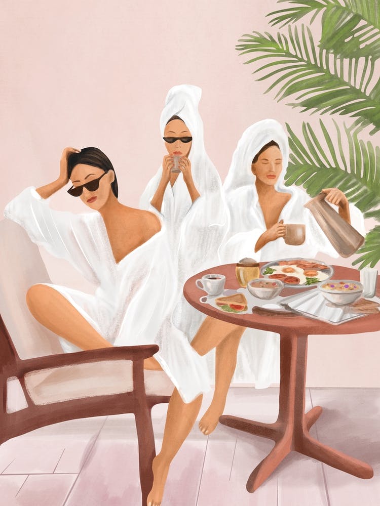 Weekend Morning with Friends