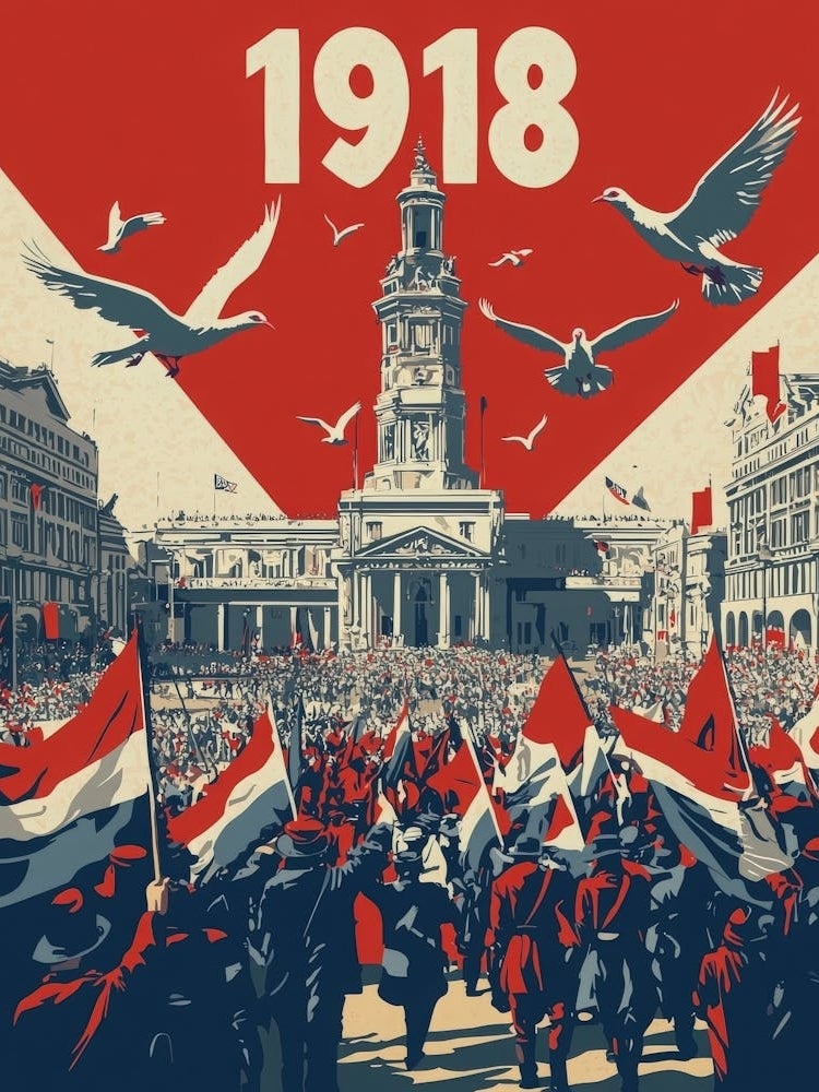 Aihrgdesign A Vintage Poster Celebrating The End Of World War 36d38848 616f 43bd A876 430c7bd796b4 2