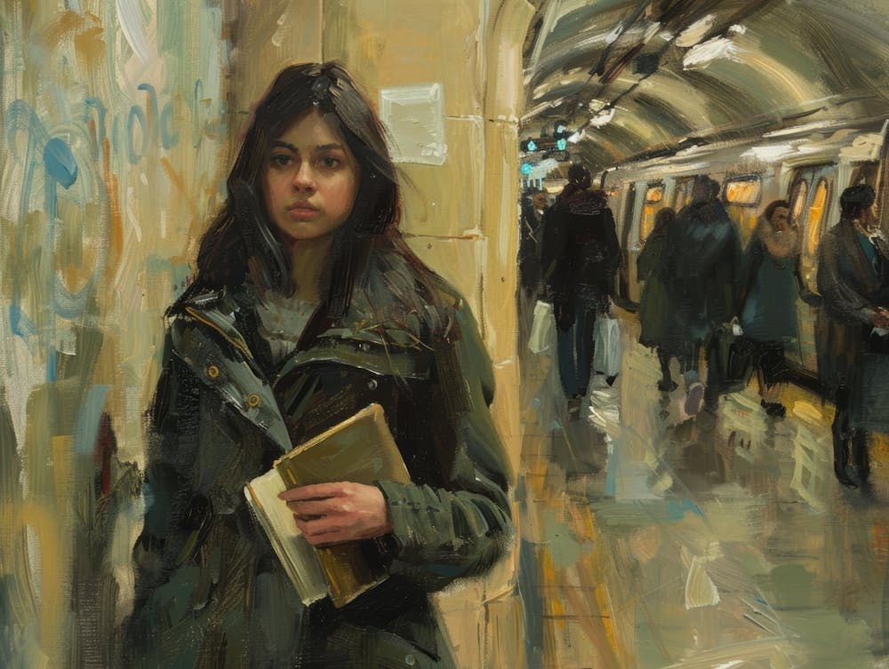 London Subway Girl