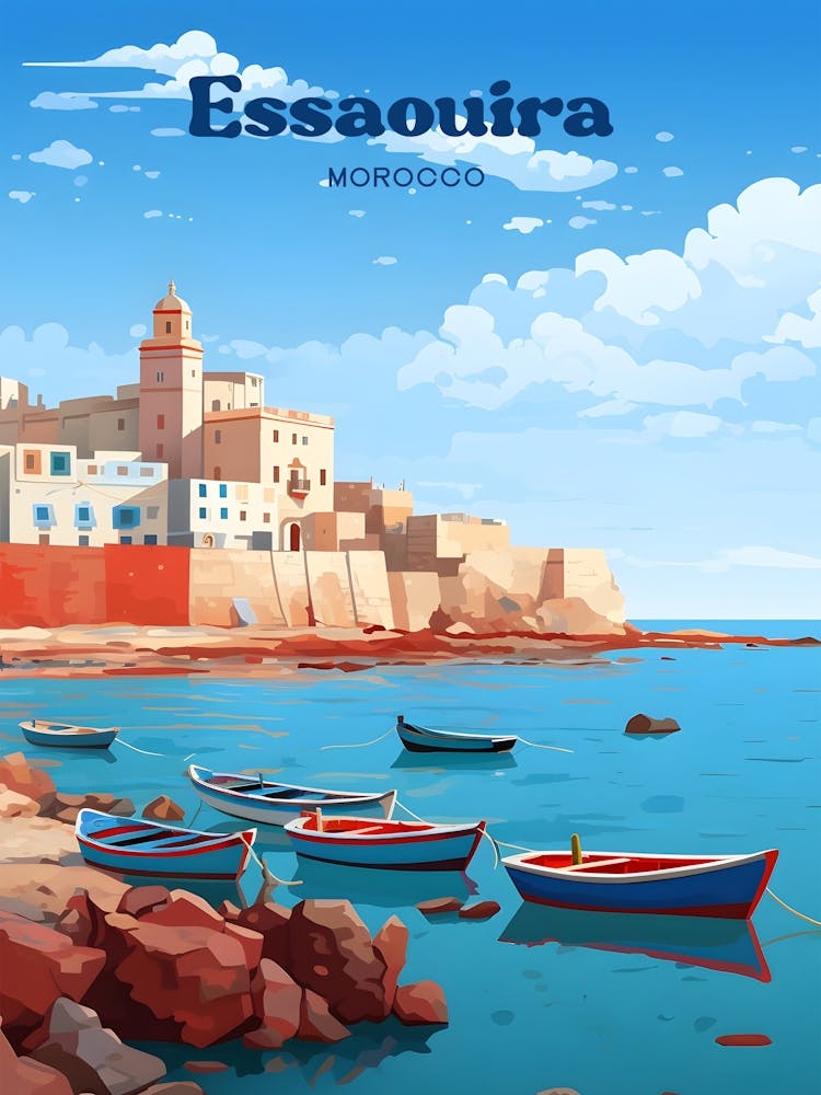 Essaouira Morocco 1 Travel Poster 3 4 Resize