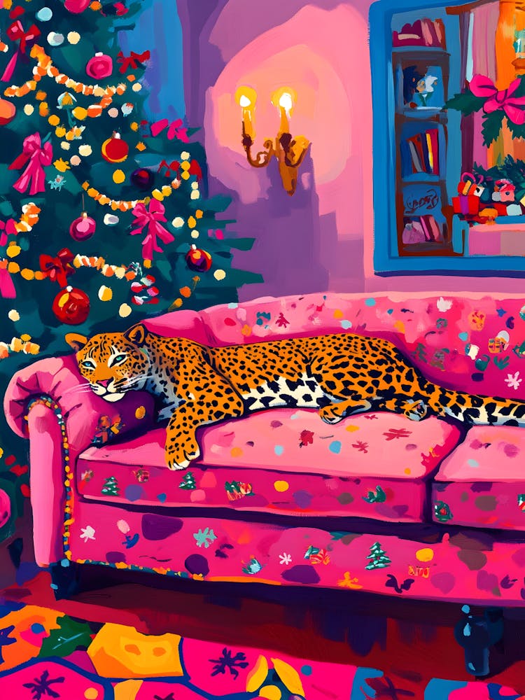 Leopard Couch