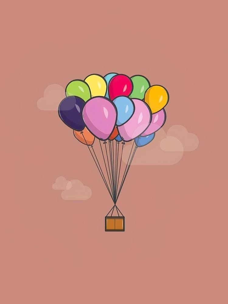 Balloons In The Sky