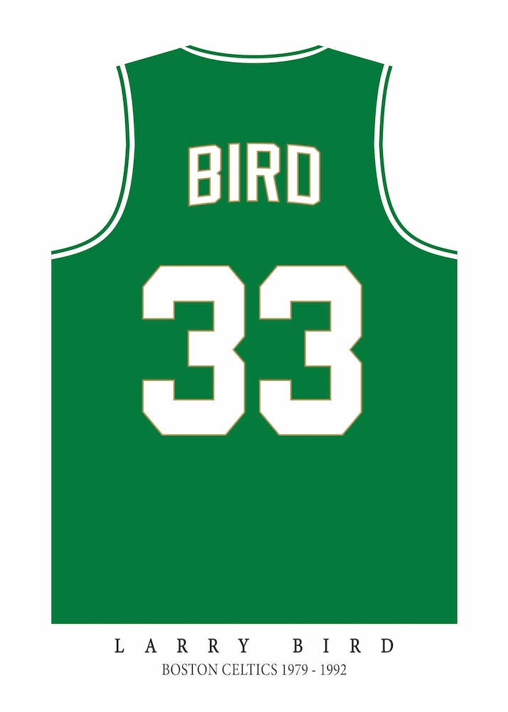 Boston Celtic Larry Bird