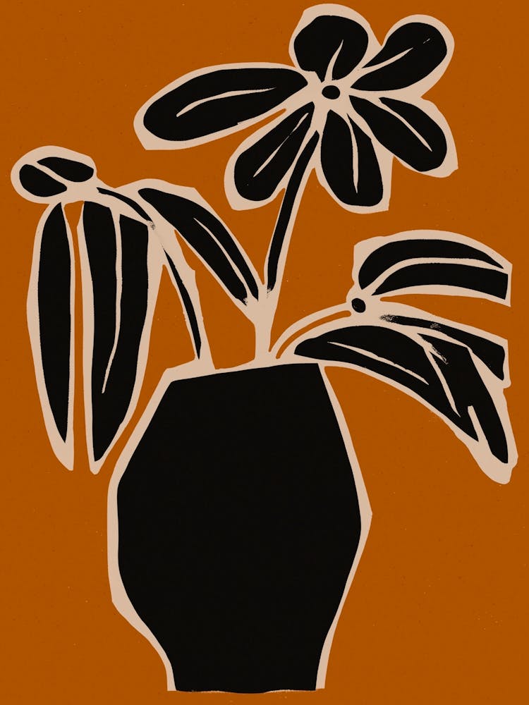 Ochre Still Life No 3
