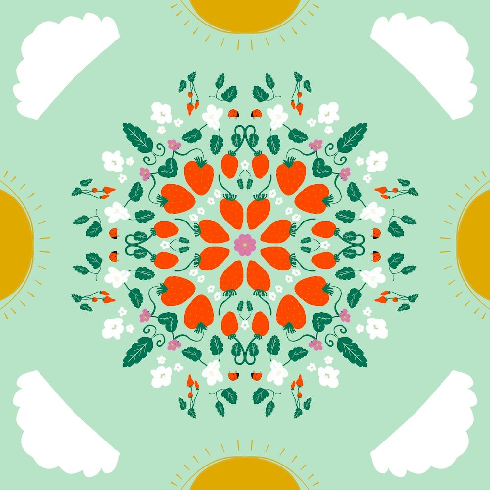 Strawberry Mandala