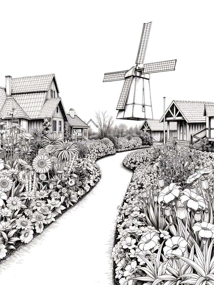 Windmill In The Garden 2