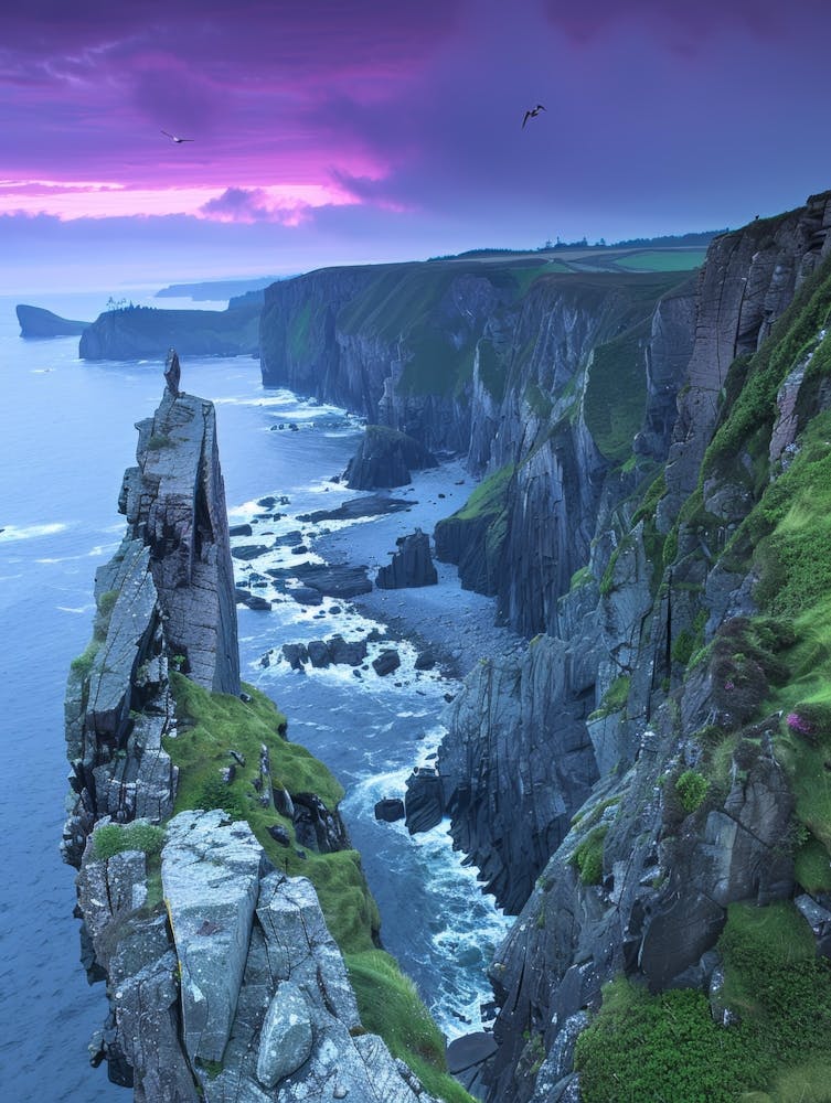 Sunset On The Cliffs