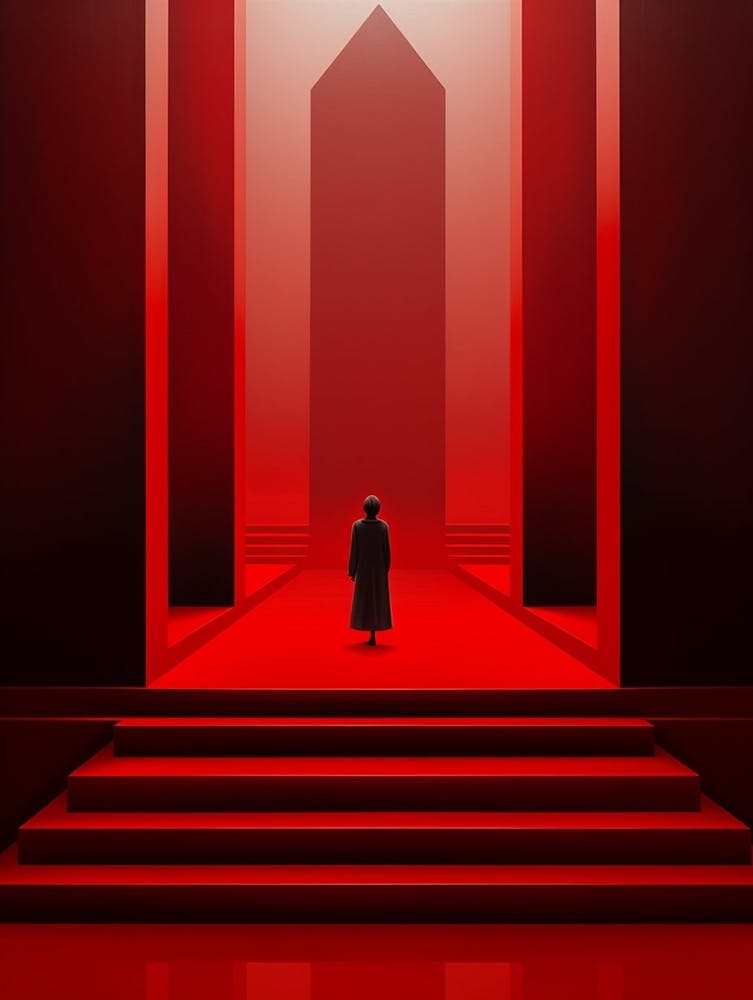 Minimalist Geometry Abstract Illustration 2