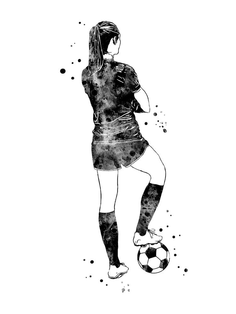 Female Soccer Player 2