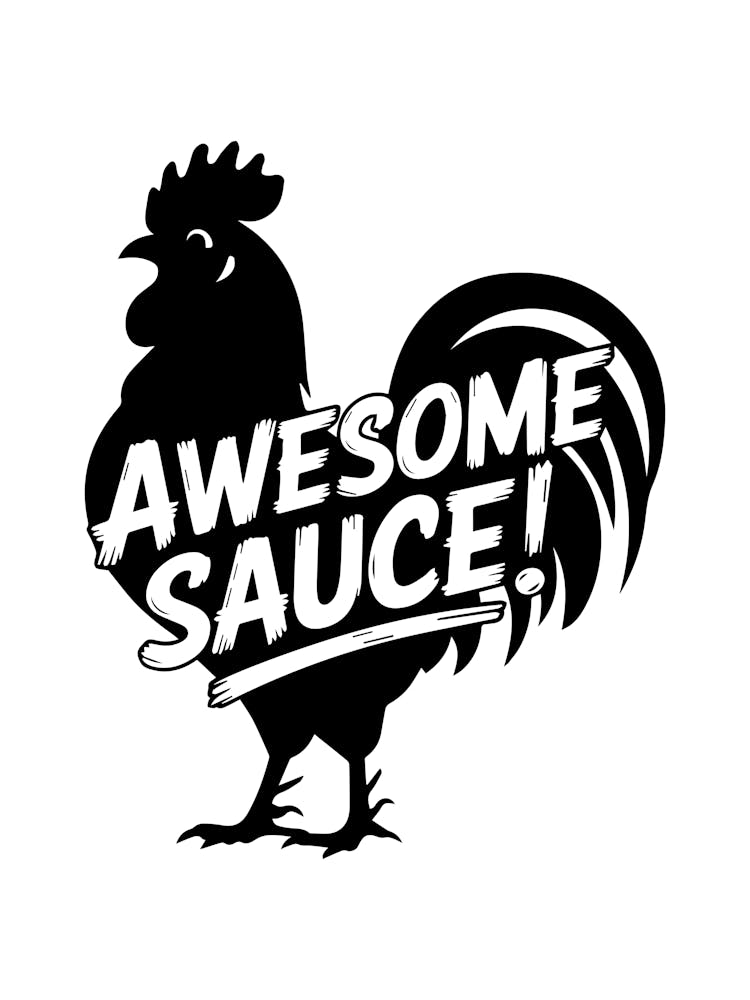 Funny Pets Awesome Sauce 1