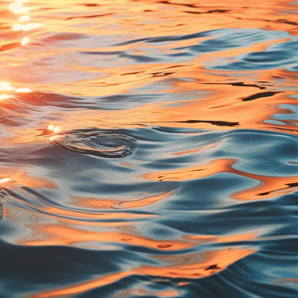 Sunset On The Water 1