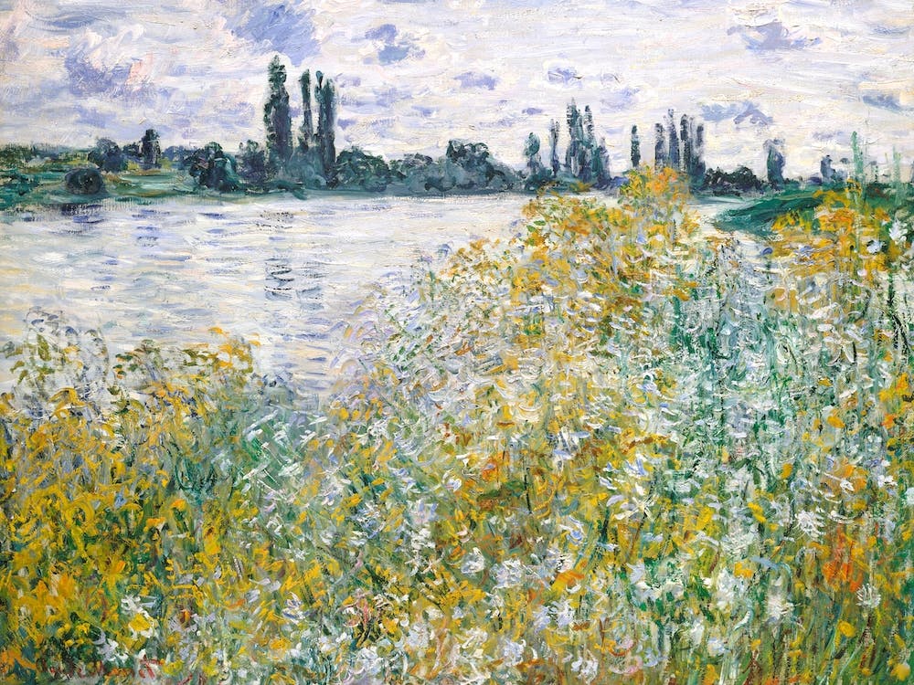 Île Aux Fleurs Near Vétheuil, Claude Monet