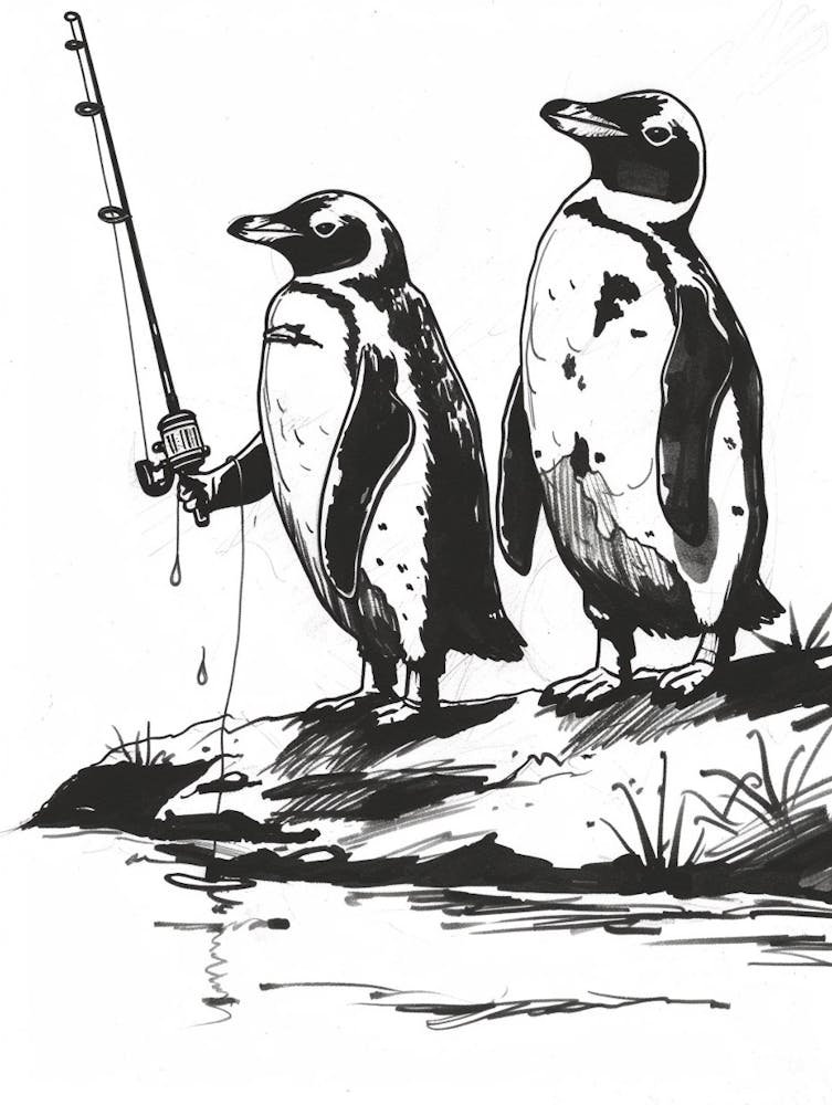 King Penguin Fishing 3