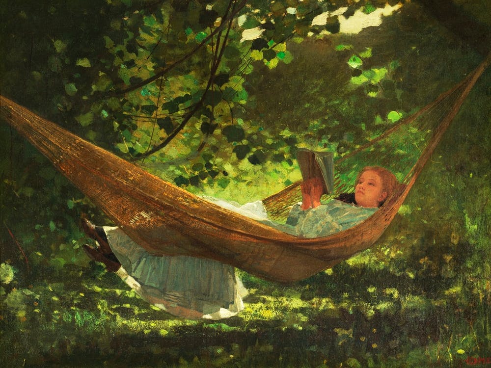 Sunlight And Shadow (1872), Winslow Homer