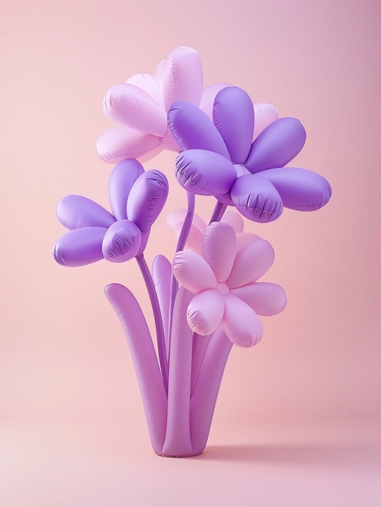 Dreamy Inflatable Flowers Lilac 2
