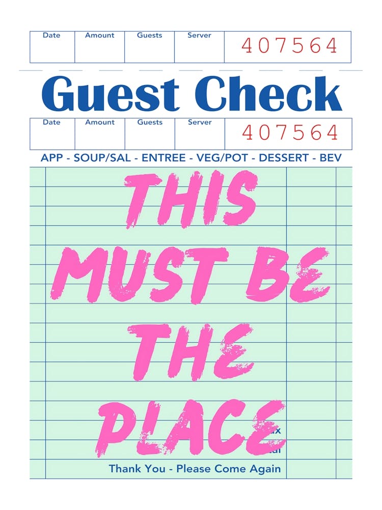 Ticket de Caisse, This Must Be The Place, Esthétique Preppy, Tendance