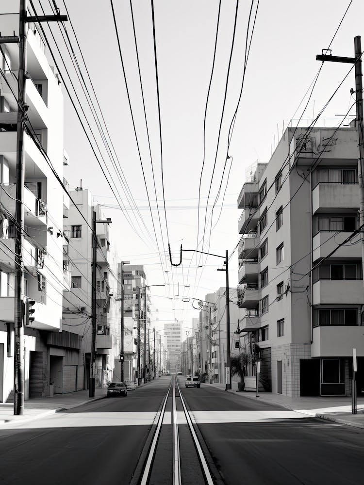 Tel Aviv, Israel, Photography In Black And White 4