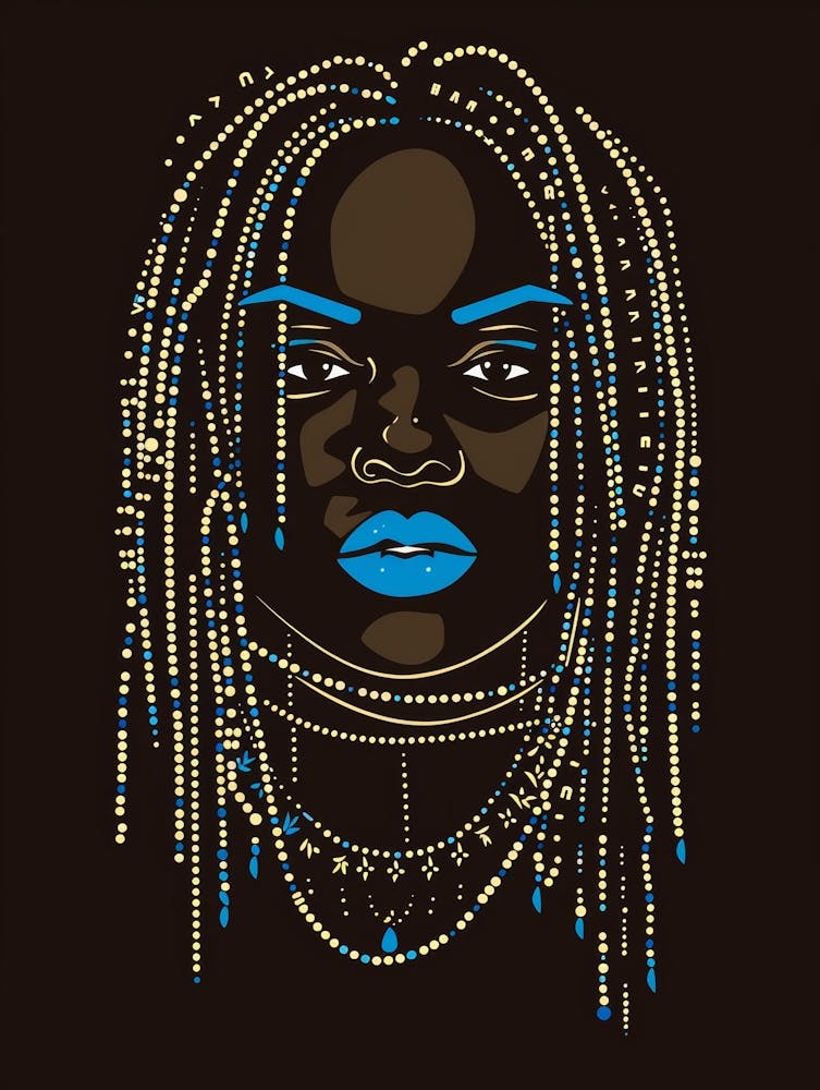 Black Woman With Dreadlocks 1