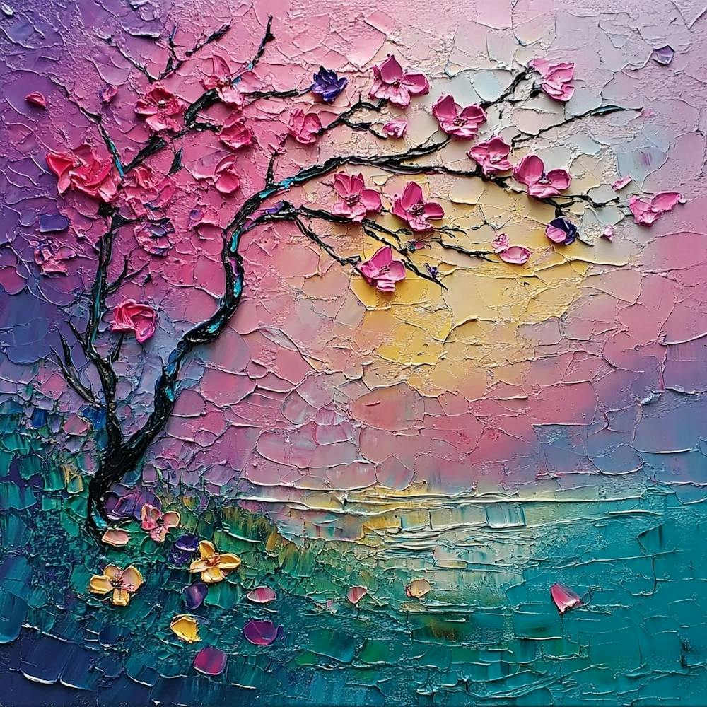 Springtime Art Flowers 3