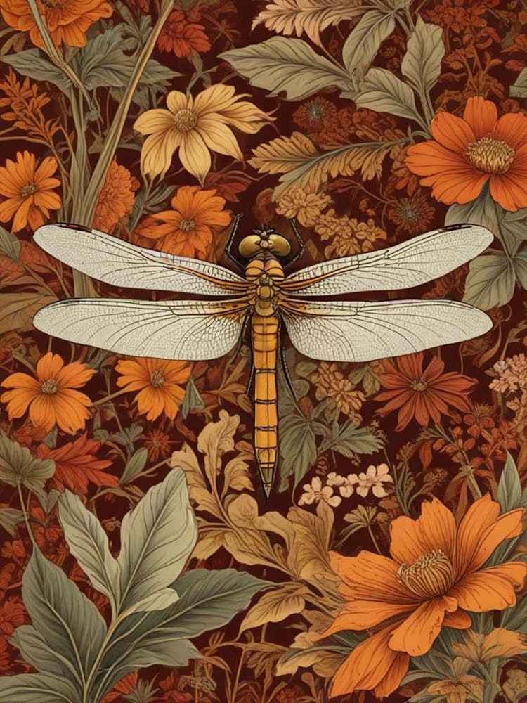 William Morris Dragonfly Autumn Exhibit (8)